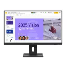 27" LENOVO ThinkVision E27Q-40, Black, IPS 2560x1440