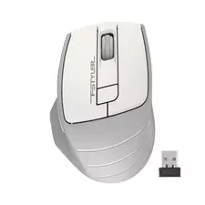 Mouse Wireless A4Tech FG30S, Alb/Gri