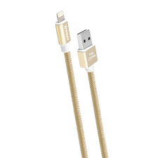 Cablu încărcare și sincronizare Xpower Lightning Cable, Metal, USB Type-A/micro-USB, 1m, Auriu