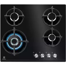 Plită pe gaz Electrolux KGG6437K, Negru