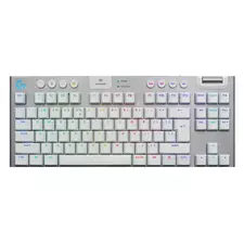 Tastatură Logitech G915 X Lightspeed TKL, Fără fir, Alb