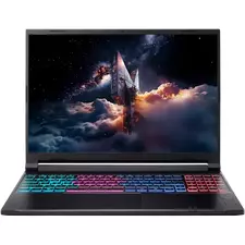 Игровой ноутбук 16" Acer Nitro V 16S AI ANV16S-41, Obsidian Black, AMD Ryzen 7 260, 16Гб/512Гб, Linux eShell