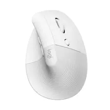 Mouse Wireless Logitech Lift Vertical, Alb