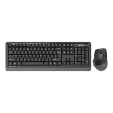 Set Tastatură + Mouse A4Tech FG1035, Fără fir, Negru | Gri