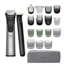 Trimmer pentru bărbați Philips MG9557/15, Argintiu