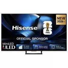 55" MiniLED SMART TV Hisense 55U7SE, 3840x2160 4K UHD, VIDAA U OS, Negru