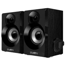 Компьютерные колонки 2.0 SVEN SPS-517, Чёрный