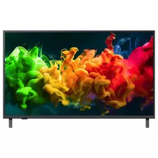 43" LED SMART TV LG 43QNED80B6B, QD NanoCell, 4K UHD, webOS, Black