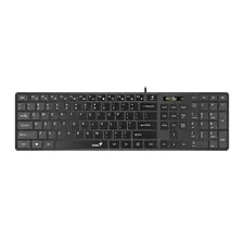 Tastatură Genius SlimStar 126, Cu fir, Negru