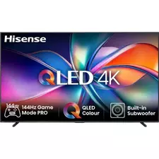 98" QLED SMART TV Hisense 98E7Q, 3840x2160 4K UHD, VIDAA U8, Negru