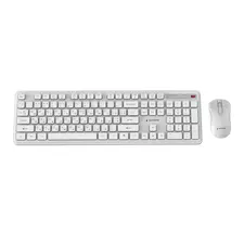 Wireless Keyboard & Mouse Gembird Slim Pro Business KBS-WPS-01-W-CYRL, Chocolate, 1200dpi, 3 buttons