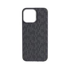 VANTA Case Carbon Silkscreen Fleck Magsafe for iPhone 16 Pro Max, Galaxy White