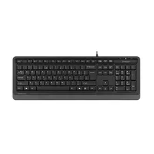 Клавиатура A4Tech FK10, Проводное, Чёрный/Серый