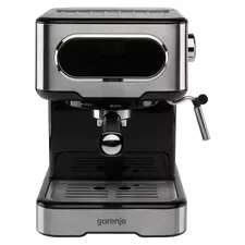 Cafetiera manuala Gorenje ESCM15DBK, 1100W, Argintiu