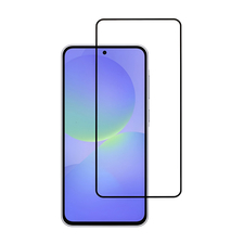 Uniq Glass Screen Protector Optix Vivid Clear for Samsung A37, Black