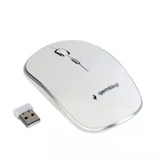 Mouse Wireless Gembird MUSW-4B-01-W, Alb