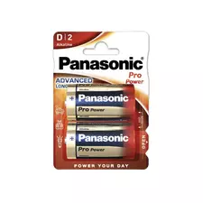 Baterii Panasonic Pro Power (D) LR20XEG/2BP, D, 2buc.
