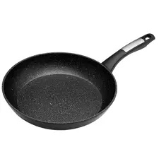 Сковорода Polaris Monolit-24F, 24cm, Чёрный