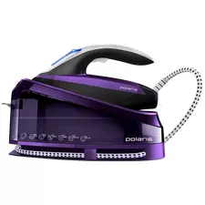 Fier de călcat cu generator de abur Polaris PSS7510K, 3000W, Violet | Negru