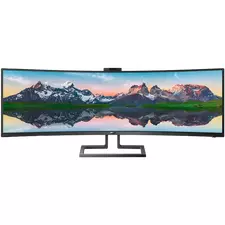 48,8" Monitor Philips 499P9H, VA 5120x1440 Dual QHD, Negru