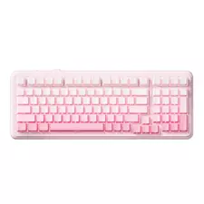 Tastatură MCHOSE K99 V2, Cu fir / Fără fir, Pink Gradient