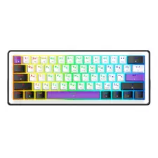 Tastatură HATOR Hellyberry HK60, Cu fir, Alb