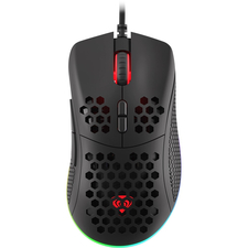 Genesis Mouse Krypton 550, 8000 DPI, Optical, Light Weight, With Software, Black