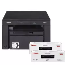Multifunctional laser Canon MFD i-Sensys  MF3010 Bundle, & CRG725 x 2 pc, Negru