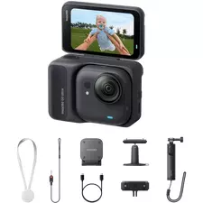 Cameră Video Sport Insta360 GO Ultra Creator, Negru
