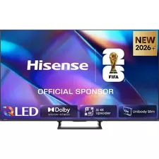 55" LED SMART TV Hisense 55A7S, QLED, 4K UHD, VIDAA OS, Black