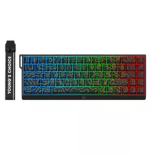 Tastatură MCHOSE Ace 68 Ultra E-Sport, Cu fir, Black Topographic