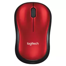 Беcпроводная мышь Logitech M185, Красный