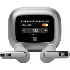 Căști JBL LIVE Beam 3, Argintiu