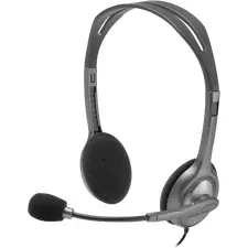 Căști Logitech H111, Gri