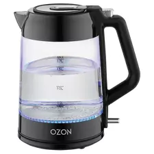 Fierbător electric OZON EKC-1705A-GS, Negru