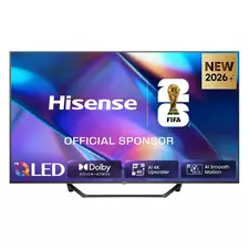 43" LED SMART TV Hisense 43A7S, QLED 4K UHD, VIDAA OS, Black