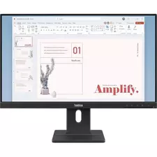 23,8" Monitor Lenovo E24-40, IPS 1920x1080 FHD, Negru
