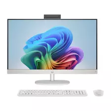 Computer All-in-One HP AI 27-ct2000ci, 27", AMD Ryzen AI 7 350, 16GB/1024GB, Windows 11 Home, Alb