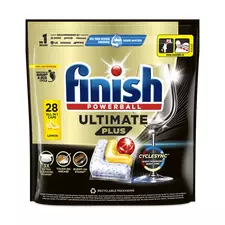 Tablete Finish Ultimate Plus Lemon 28 buc