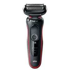 Электробритва мужская Braun 51-R1000s, Черный | Красный