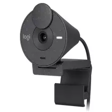 Cameră Web Logitech BRIO 300, Full-HD 1080P, Gri
