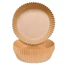 Round Air Fryer Paper 16x16, 100 pcs