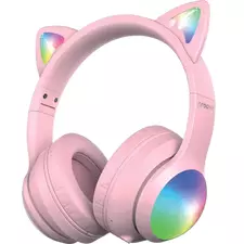 Căști Proove Kids LumiCat, Roz