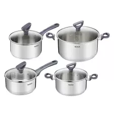 Set de vase Tefal G712S855, Oțel inoxidabil