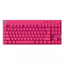 Tastatură MCHOSE Mix 87, Cu fir, Rose Red