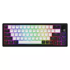Tastatură HATOR Skyfall 65 MAG ULTIMA 8K, Cu fir / Fără fir, Negru | Alb