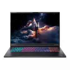 Laptop Gaming 18" Acer Nitro 18 AI AN18-61, Obsidian Black, AMD Ryzen AI 7 350, 16GB/512GB, Linux eShell