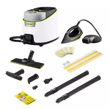Aparat de curățat cu abur Karcher SC 4 Deluxe Iron EasyFix 1.513-462.0, Alb