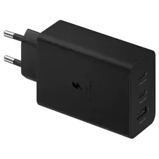 Încărcător Samsung Trio Fast Travel Charger EP-T6530, 65W, Negru