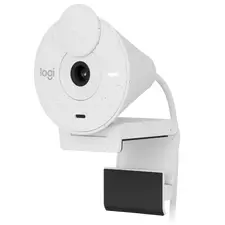Cameră Web Logitech BRIO 300, Full-HD 1080P, Alb